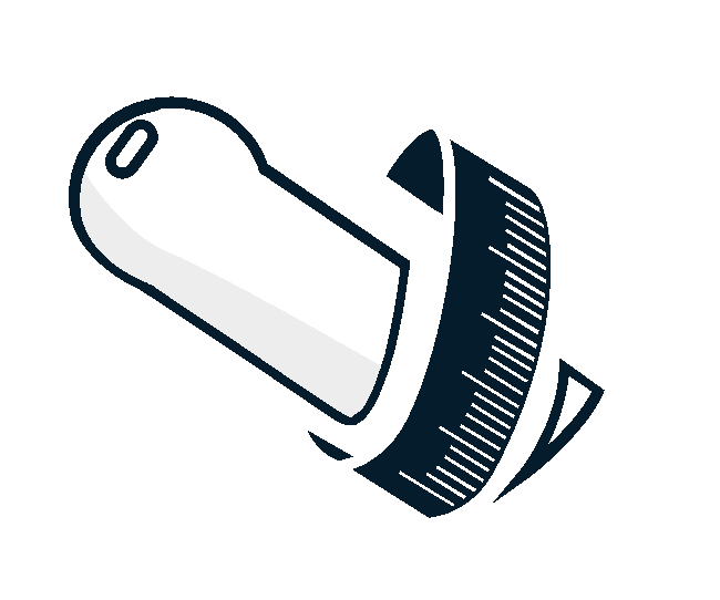 Measuring tape icon